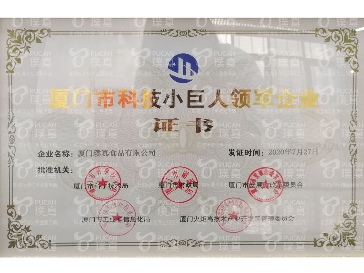 厦门市科技小巨人领军企业