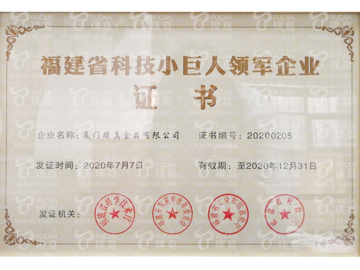 福建省最具成长性中小微企业